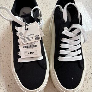 Black and White women Sneakers